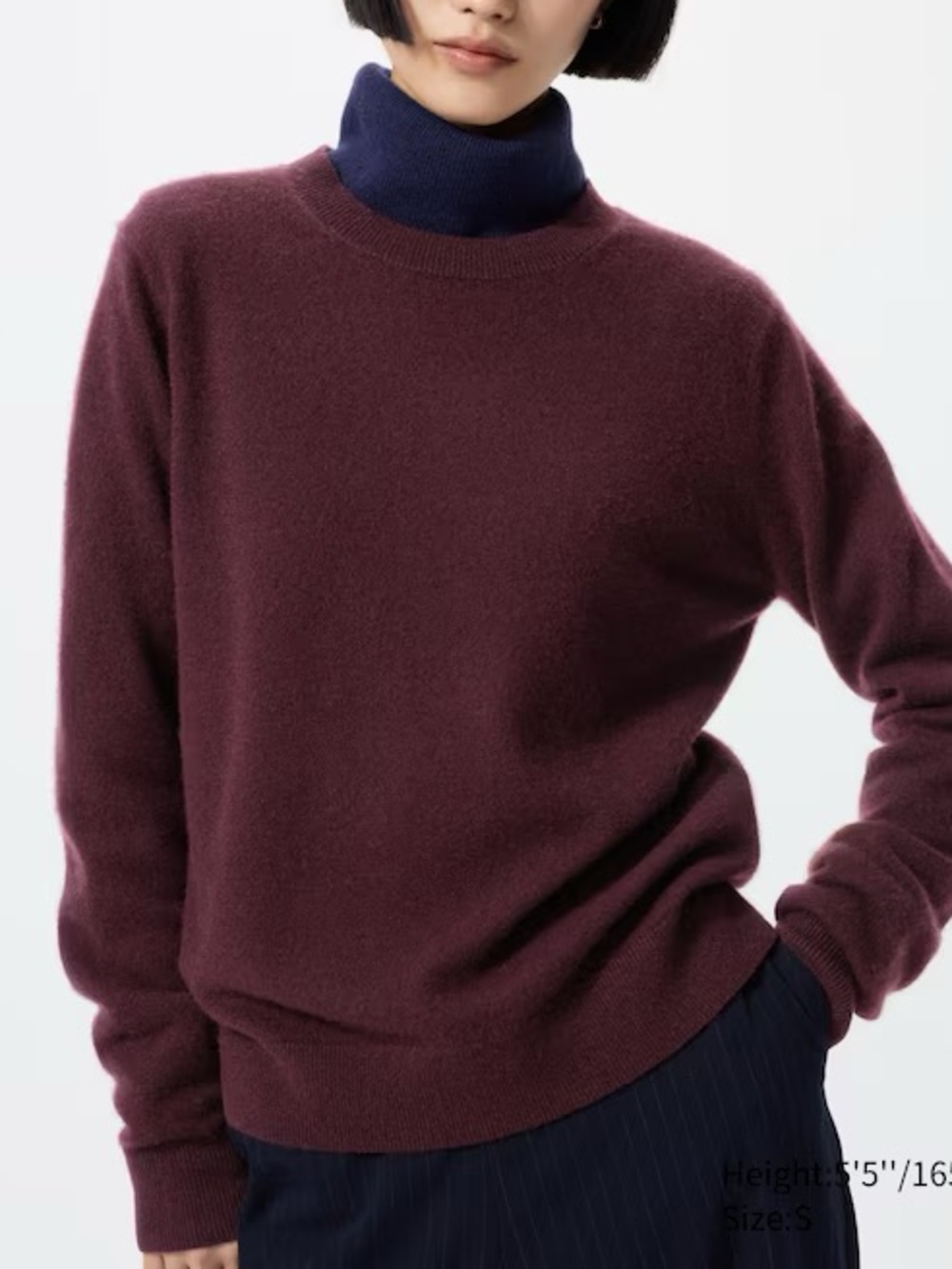 Uniqlo Women's cashmere crewneck